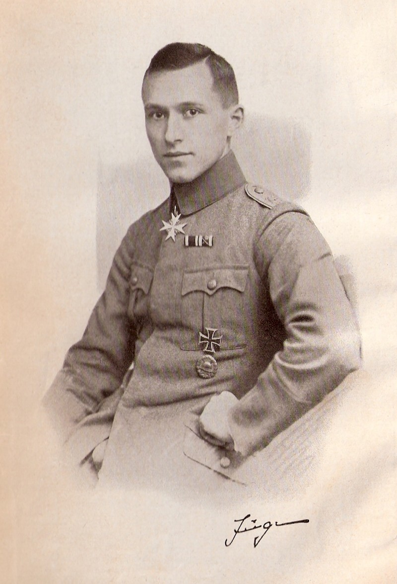 Ernst Jünger in SG - Historische Aufnahme