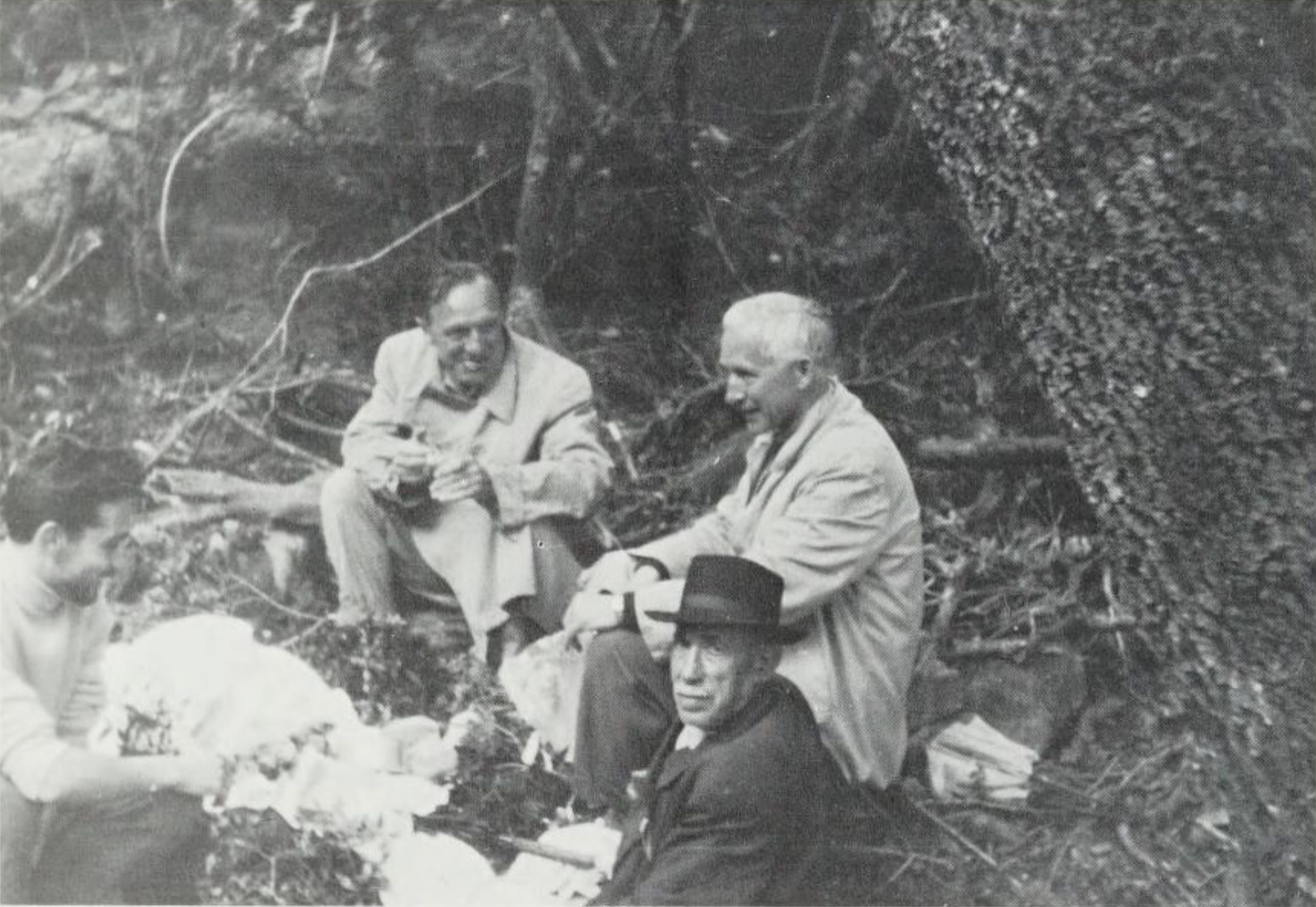 Historische Aufnahme — Ernst Jünger.