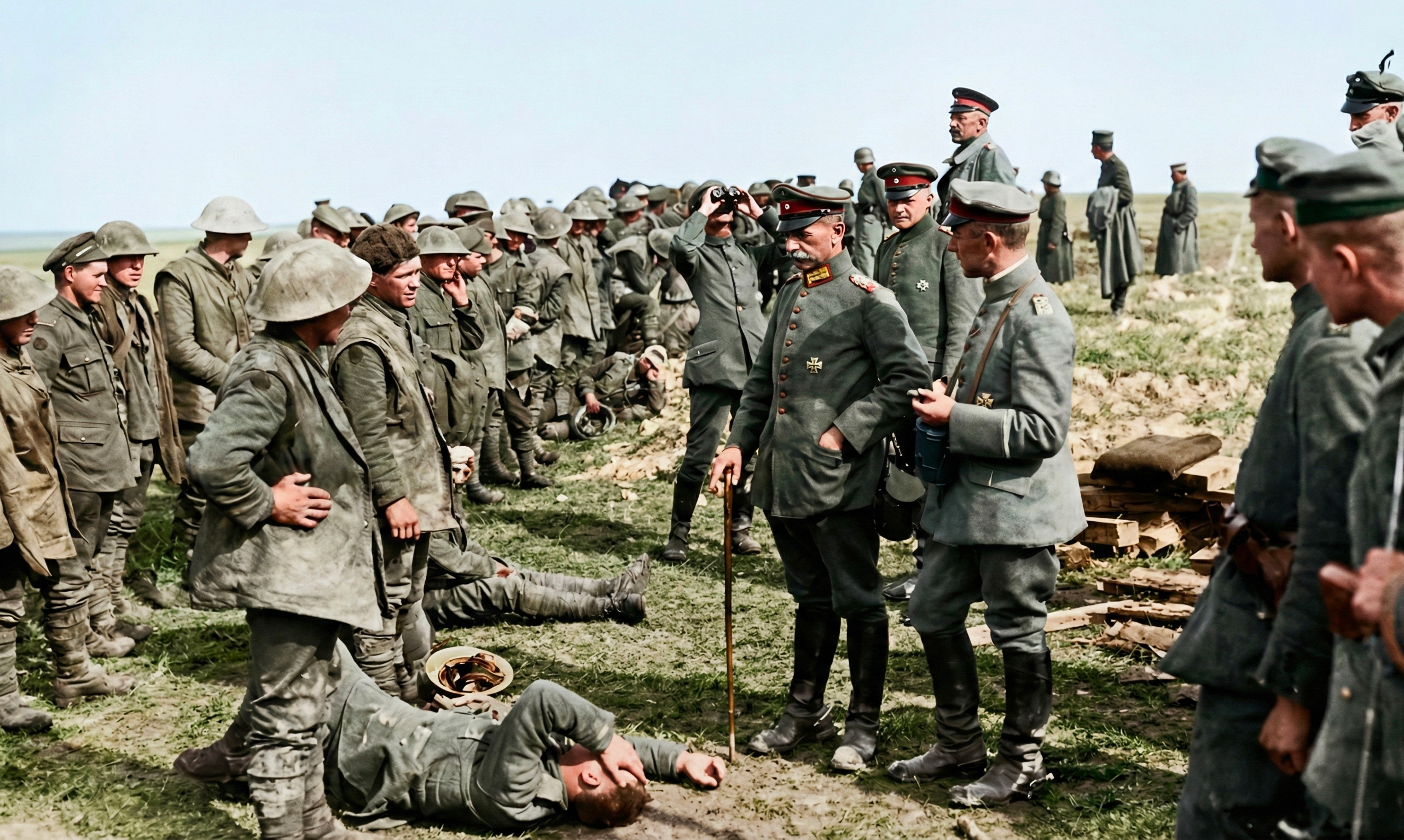 Ernst Jünger im Ersten Weltkrieg - Historisches Foto