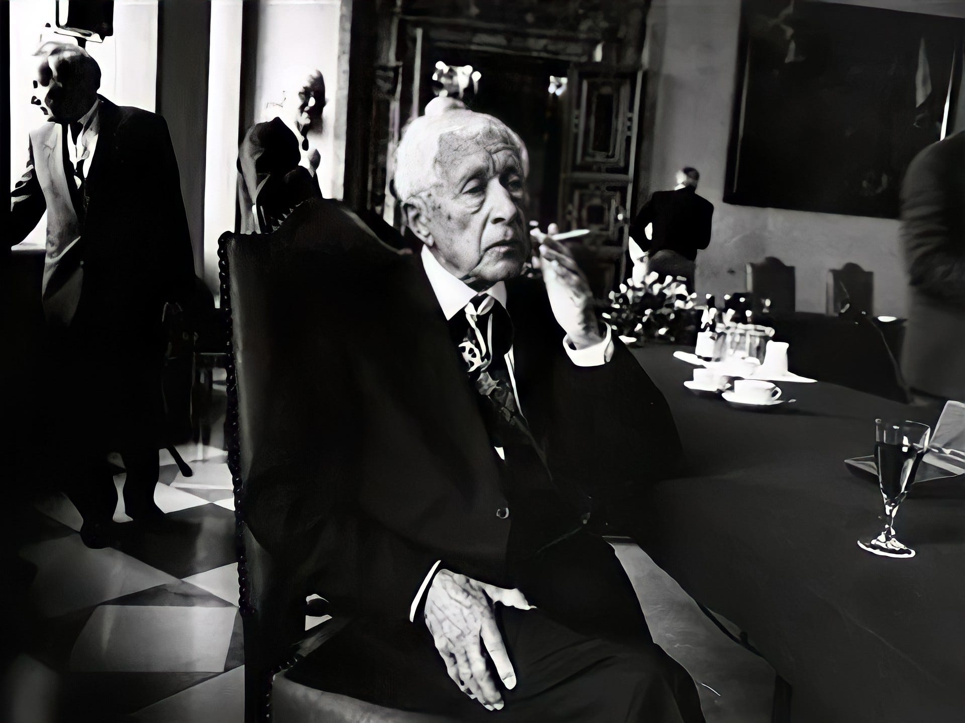 Ernst Jünger - Historische Aufnahme