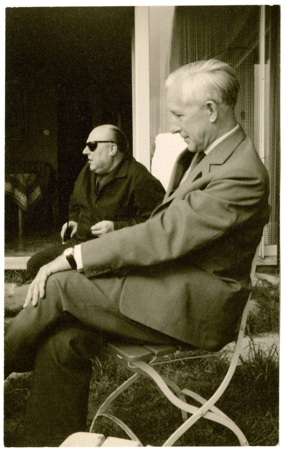 Ernst Jünger - Historische Aufnahme