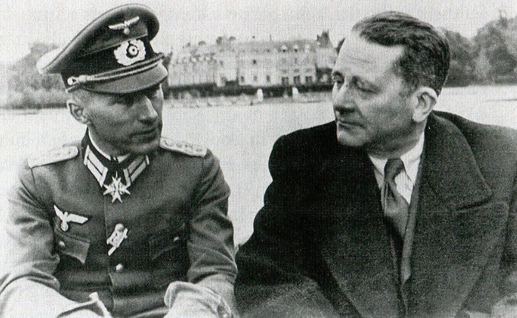 Ernst Jünger - Historische Aufnahme